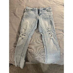 Aeropostale athletic skinny jeans